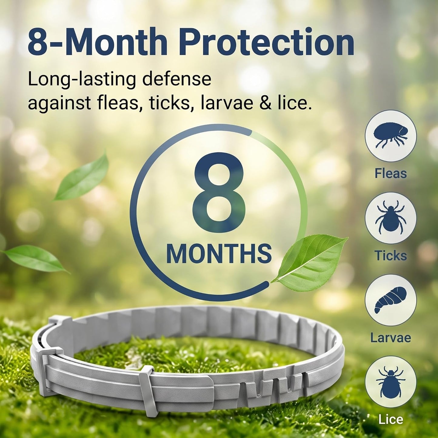 Craveit natural essential oil flea collar for cats