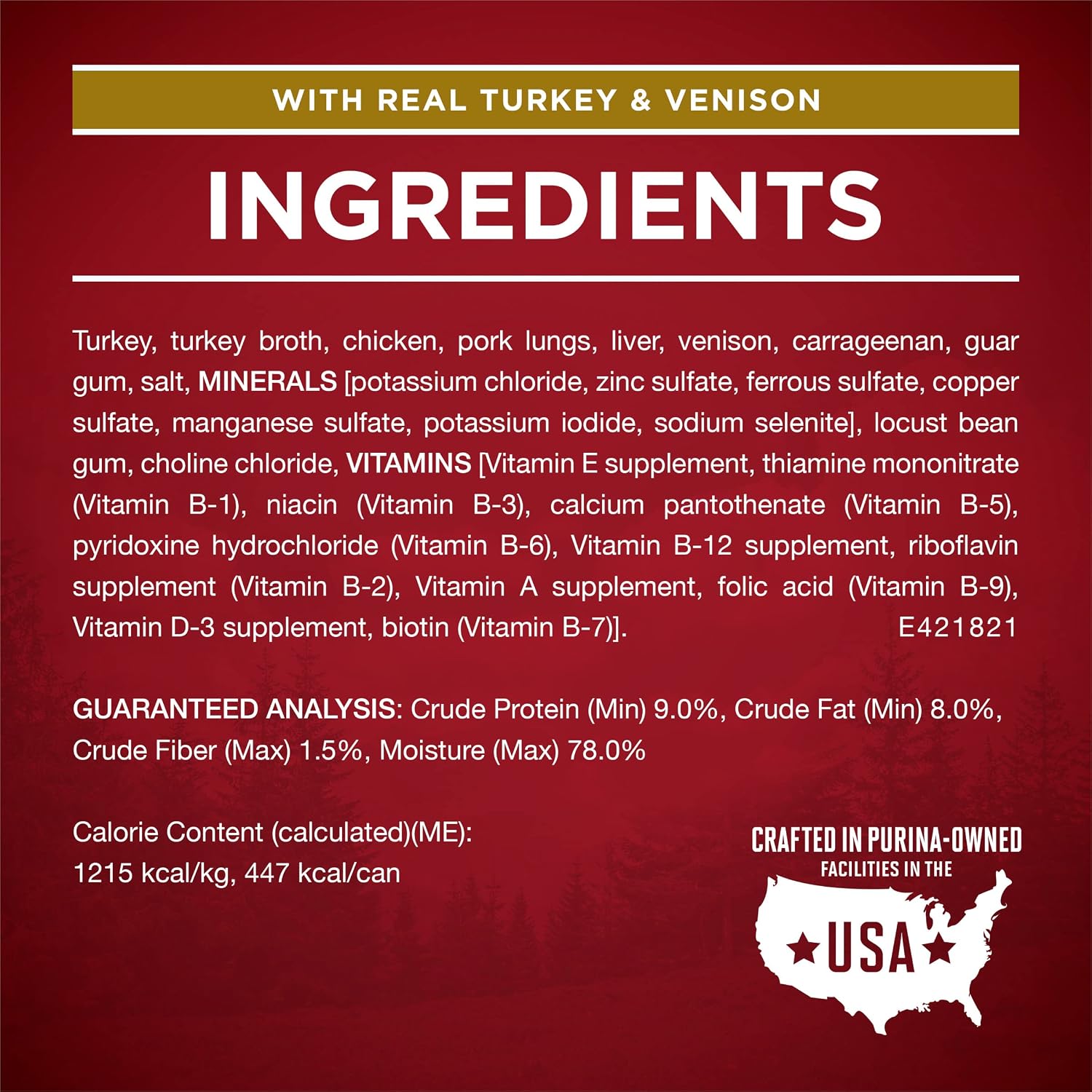 Nutrient-dense real meat ingredients visualization for adult wet dog food