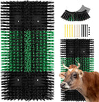 2pcs Upgraded XL Livestock Scratching Brush with 16 Screws - Large Cattle and Horse Grooming Brush, Itch Relief for Horses, Goat, Cattle,Cow,Sheep, and Pig,Suitable for farms and ranches - Image 9