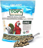 TOP's Parrot Pellets 4 lb, USDA Organic Certified, Non-GMO Bird Food for Hookbills - Image 9