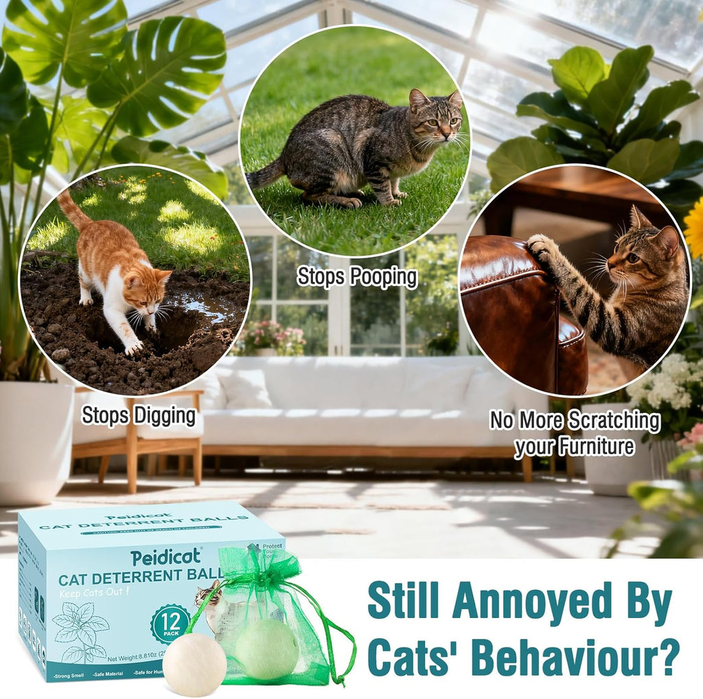 Peidicat indoor and outdoor cat deterrent packaging