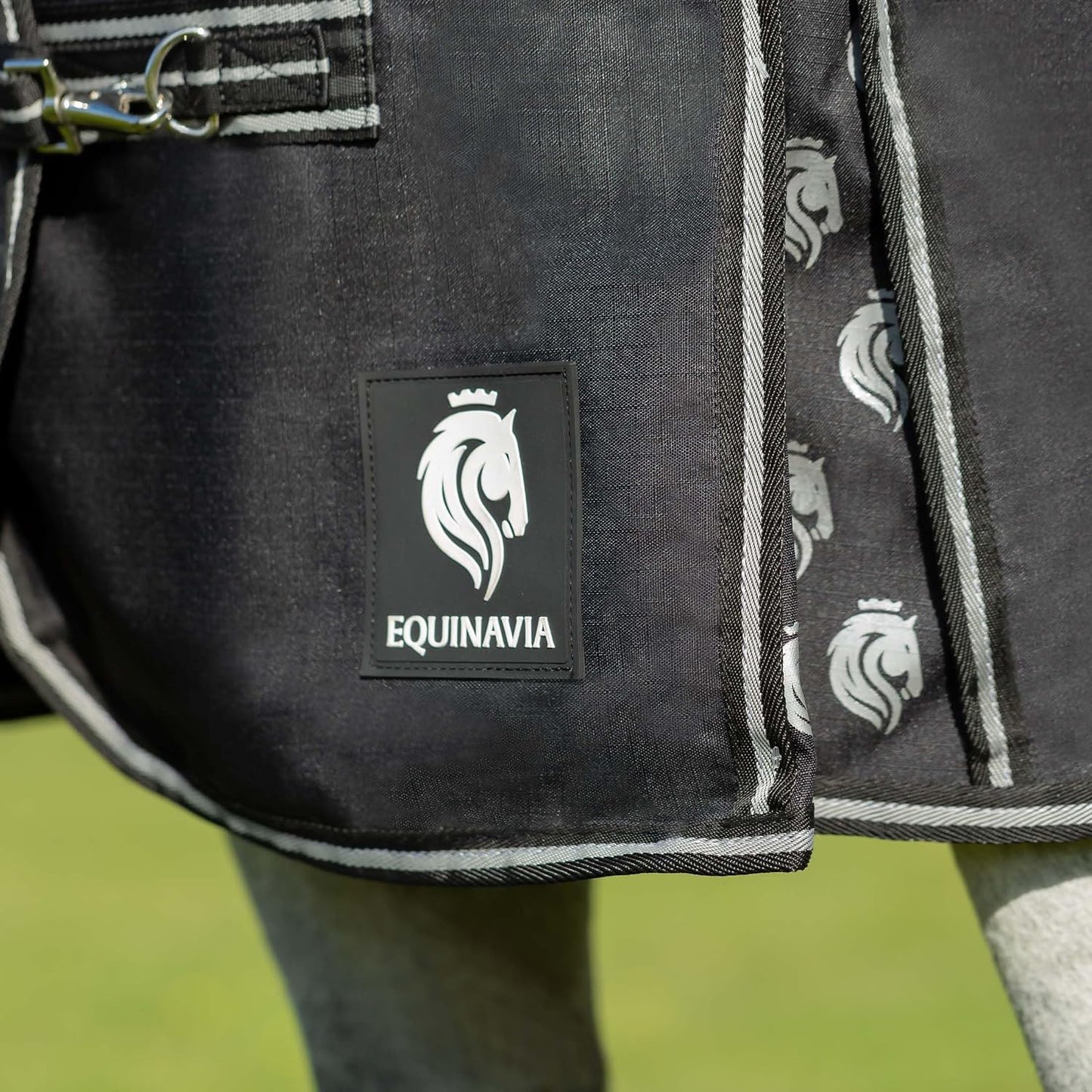 Equinavia horse winter wear with breathable waterproof outer fabric detail