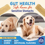 Close up view of the soft density grain free healthy dog treats.