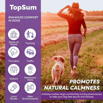 TopSum dog stress relief diffuser 3 pack set for anxiety