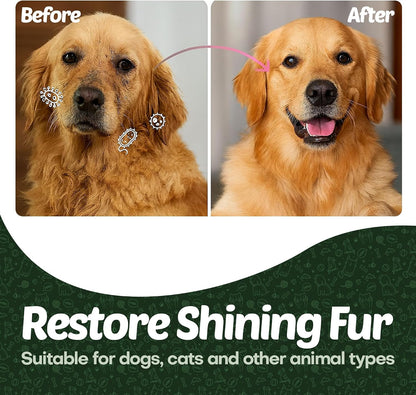 Alcohol free and paraben free skin safe pet wipes close up view