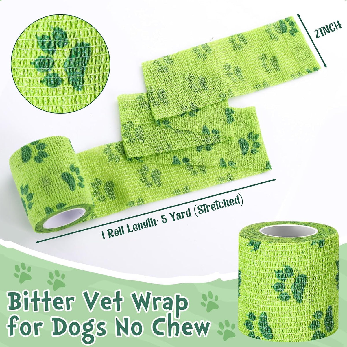 Jkangqq bitter bandage wrapped on dog leg
