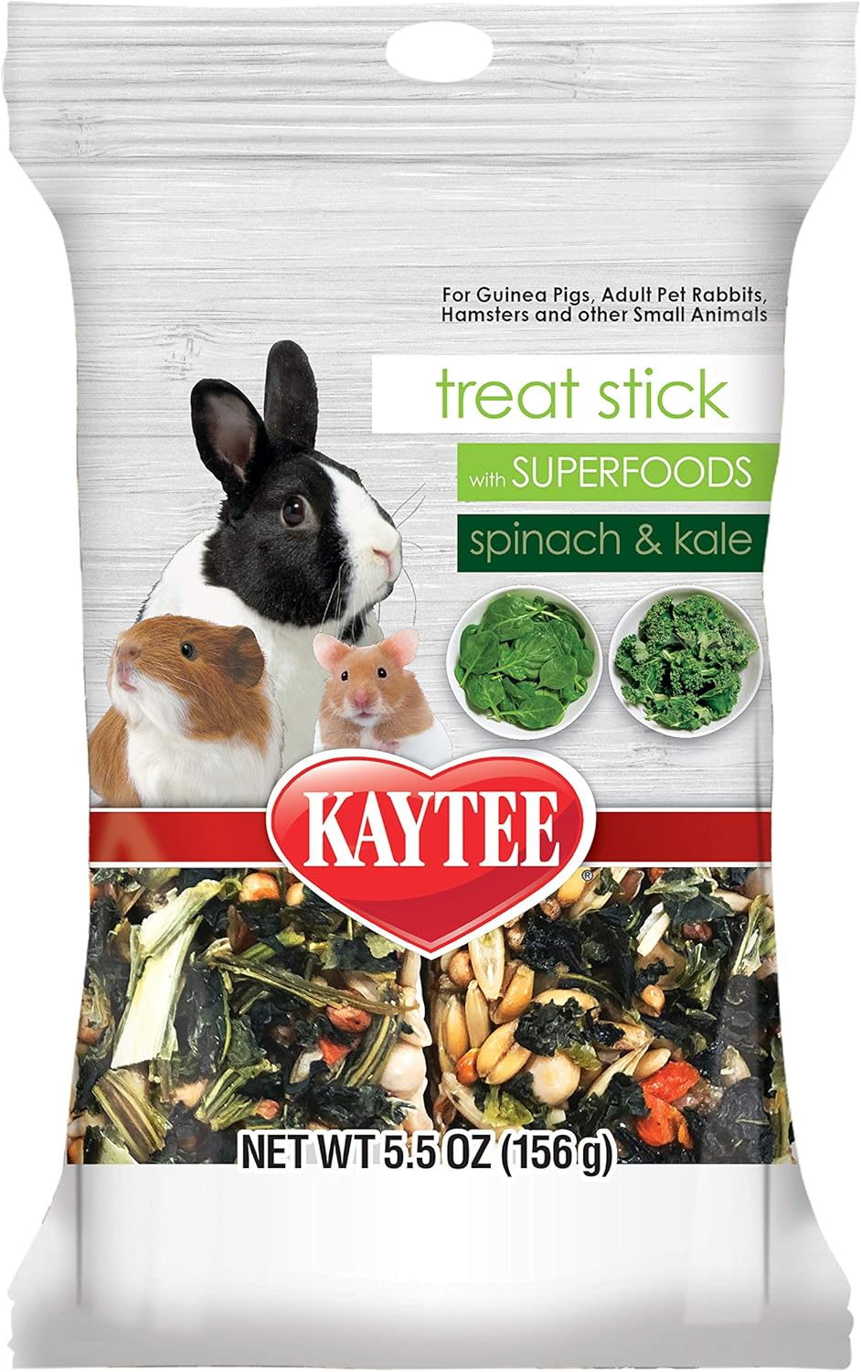 Kaytee Small Animal Treat Stick with Superfoods, Strawberry & Flax Seed, 5.5 oz - Image 10