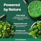 Her Fantasy Box | Body Magic | Chlorophyll Capsules - 30 Vegan Capsules for Detox, Digestion, Gut Health, Skin Support, and Oily Skin - Natural Energy Booster - Image 4
