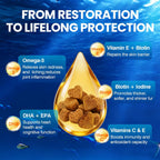 Omega 3 fatty acids daily chewable treats for dry skin relief in dogs