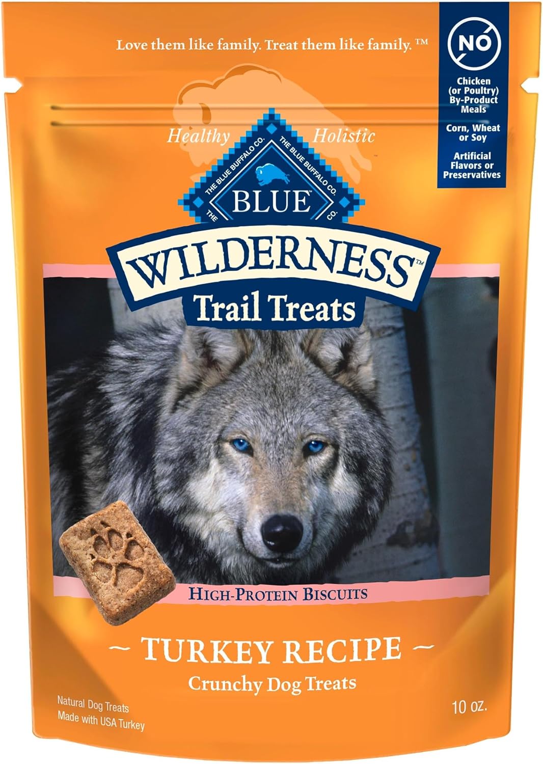 Blue Buffalo Wilderness Trail Treats Salmon Crunchy Dog Biscuits, Grain-Free & High-Protein, Bite-Sized Training Treats Made with Real Salmon & Natural Ingredients, 24-oz Bag - Image 13