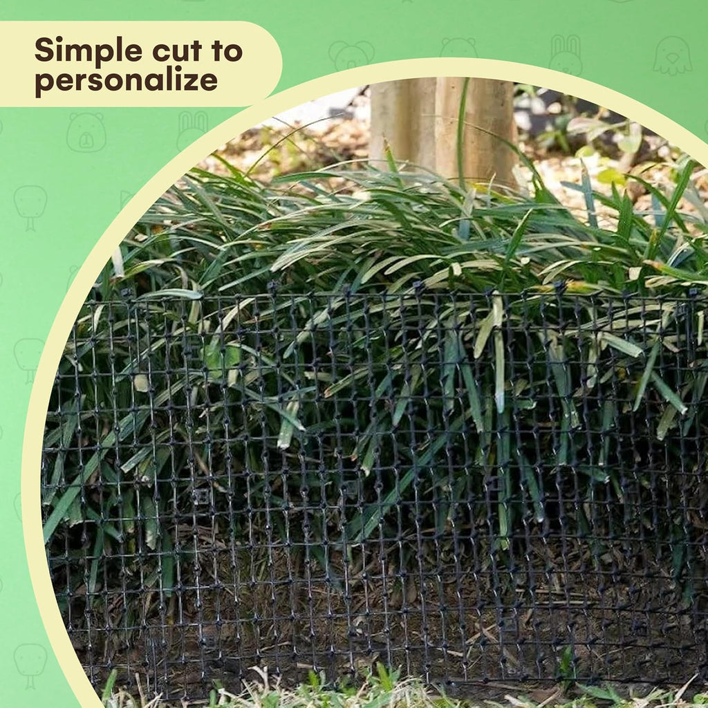 Close up view of flexible polypropylene spikes on the Homarden deterrent mat
