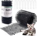 Hmyomina 16.4 feet cat scat mat with spikes front view