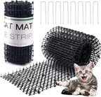 Hmyomina 16.4 feet cat scat mat with spikes front view