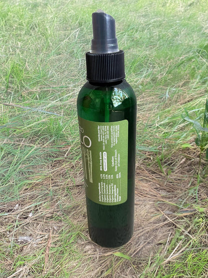 Spesso Organics Repello natural pest spray bottle label details