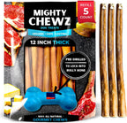 7" Thick Bully Sticks 5 Pack Refill - No Choking/All Natural Pizzle Sticks - Image 9