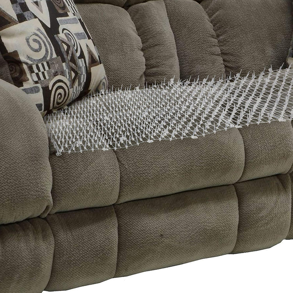 Mat trimmed and positioned indoors near furniture or a counter