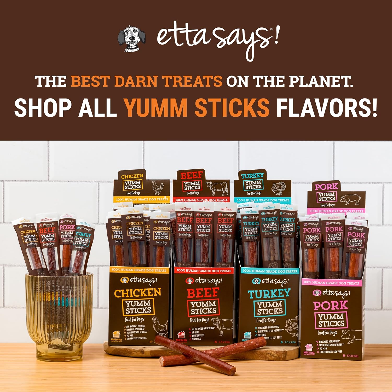 Etta Says! Yumm Sticks nutritional information