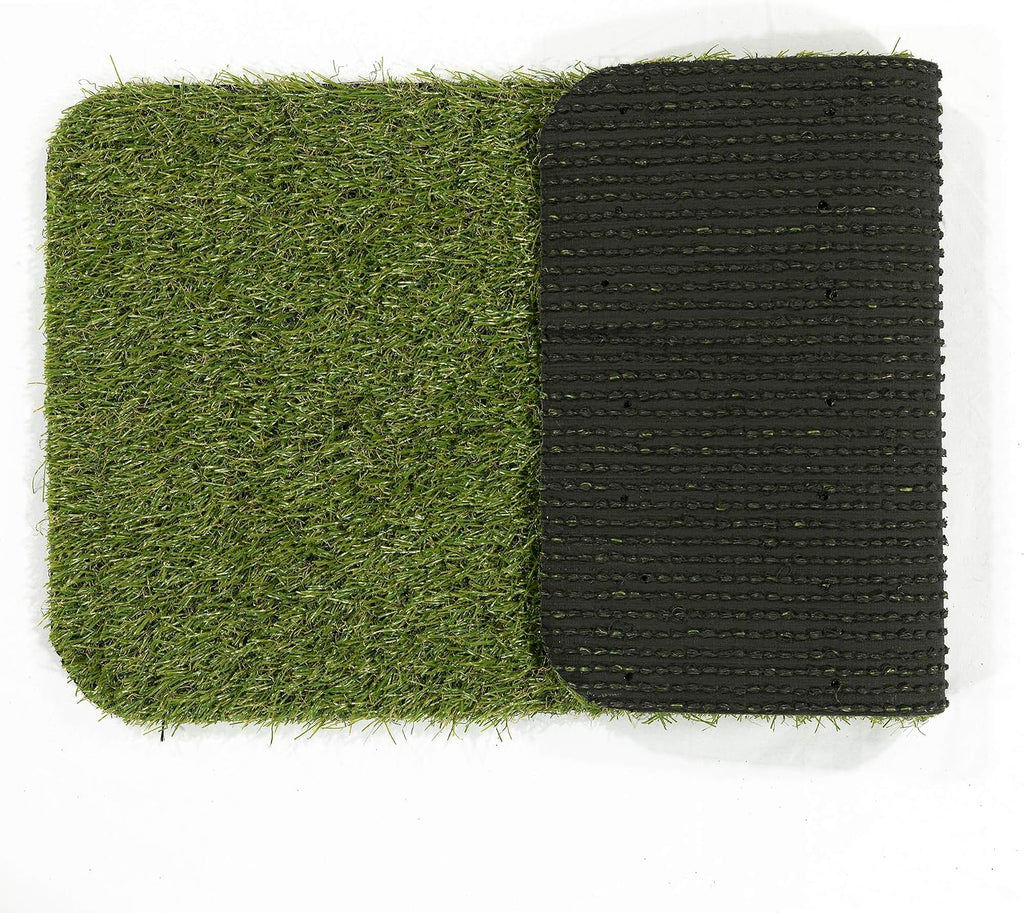 Ottomanson Artificial Grass Puppy Potty Training Pad with Tray, 15" x 30" Reusable Pee Pad for Small Pets and Dogs - Image 12