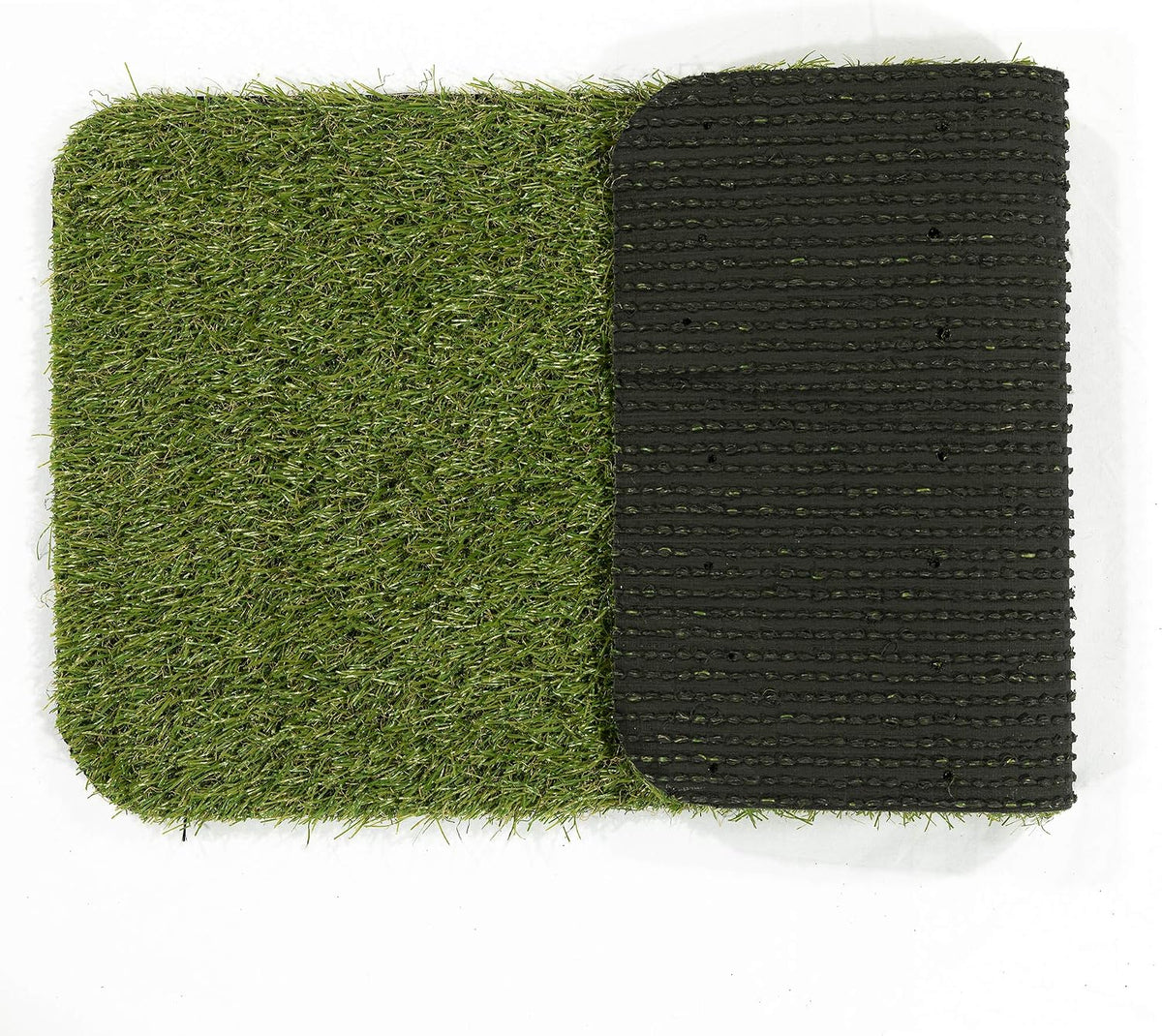 Ottomanson Artificial Grass Puppy Potty Training Pad with Tray, 15" x 30" Reusable Pee Pad for Small Pets and Dogs - Image 12