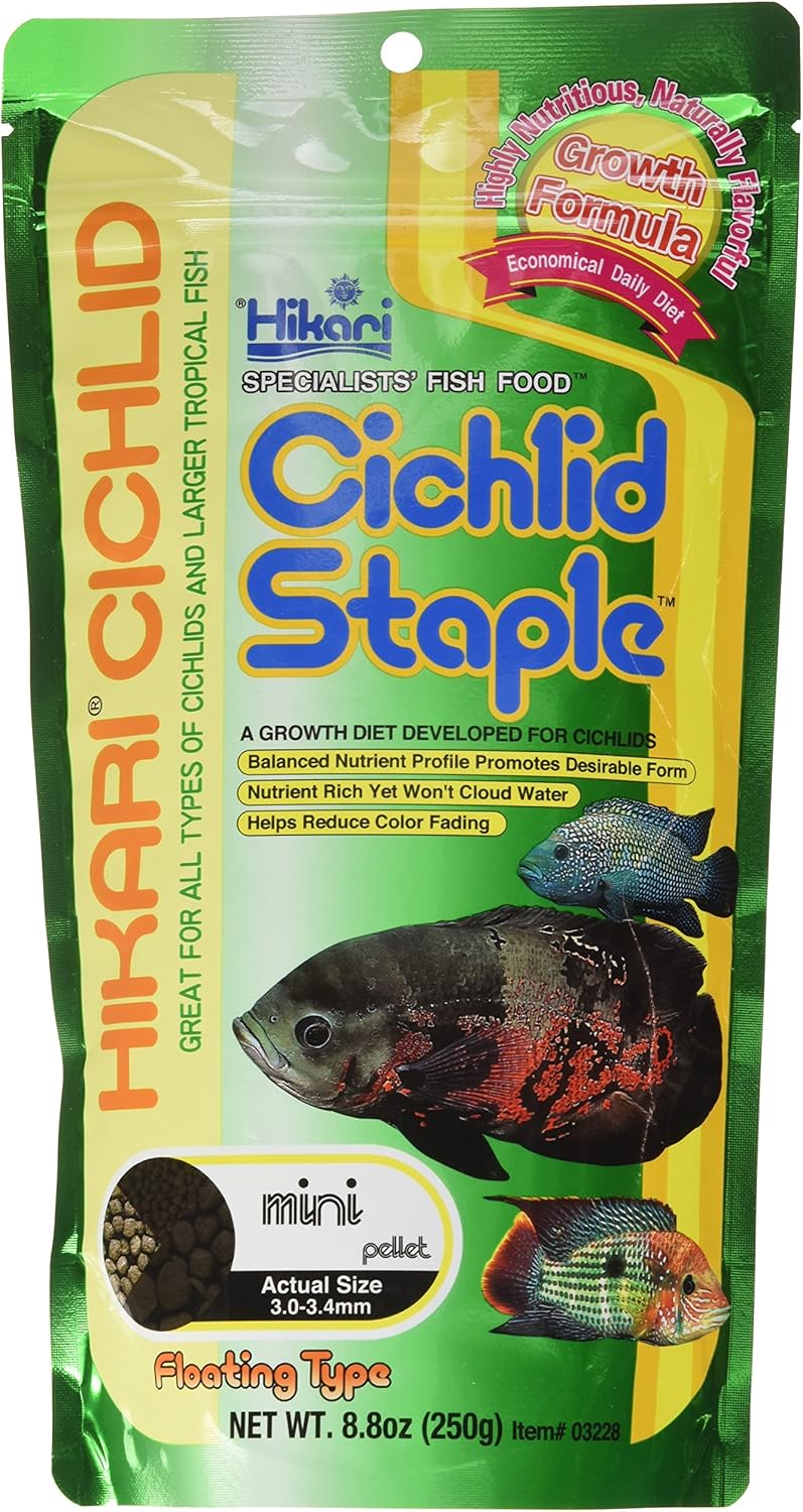 Hikari 12-Ounce Sinking Cichlid Gold Pellets for Pets, Mini - Image 13