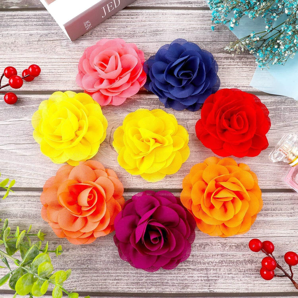 Five centimeter colorful pet collar charms for festive grooming
