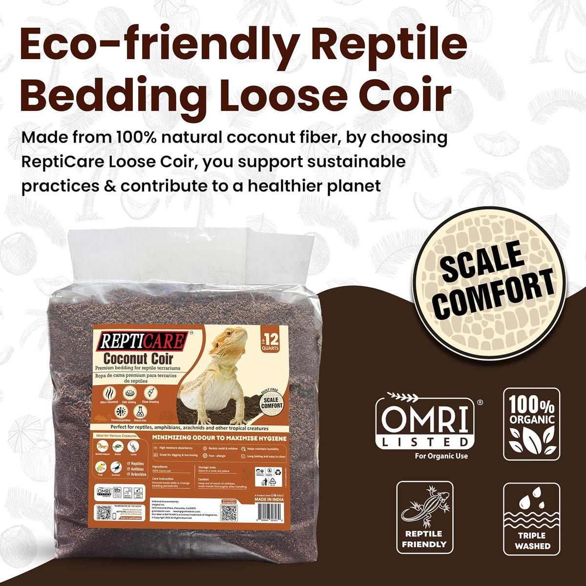 Gro-Med ReptiCare odor absorbent terrarium material