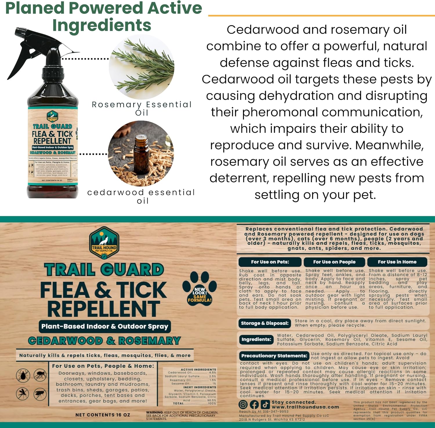 Trail Guard insect repellent spray application nozzle