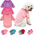 Dog Sweater, Sweaters for Small Dogs, 2, 3 Pack Warm Soft Pet Clothes for Puppy, Medium Large Cat, Dogs Girl or Boy, Dog Shirt for Winter Christmas (Buckle Grey+Navy+Blue, Large) - Image 13