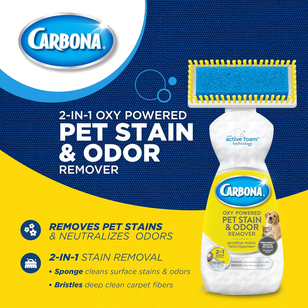 Carbona carpet spot cleaner active foam applicator head close up view