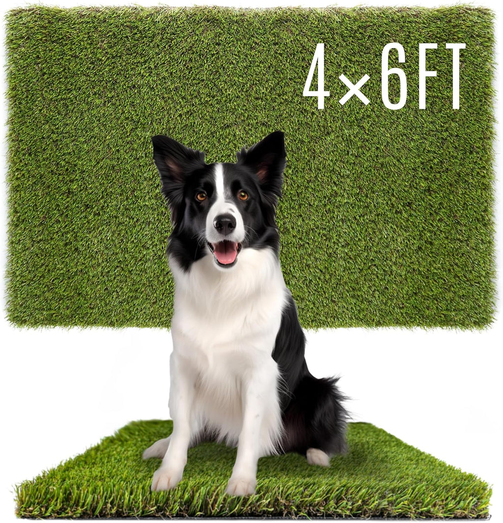 Sunturf Dog Pee Grass, Artificial Grass for Dogs, Fake Grass for Dogs Potty Training, Extra Large Dog Pads 5x8ft , Housebreaking Supplies, Indoor Outdoor Turf Grass, Washable Reusable - Image 15