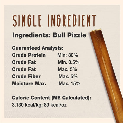 Cadet high protein low fat single ingredient dog treats back packaging