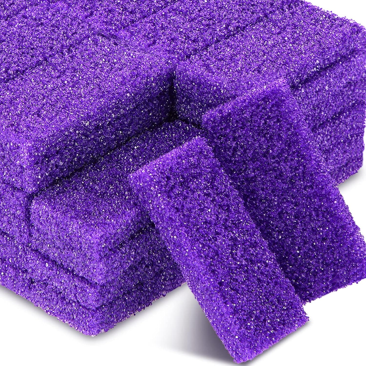Batiyeer 100 pieces disposable foot pumice stone set front view
