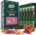 Calm & Chill Grain-Free Lickable Cat Treats 5 Squeezable Pure Tubes (0.5 oz Each), Mackerel & Turkey Flavor, Creamy Cat Pure with Clean Ingredients, Hand-Fed Treat or Meal Topper - Image 12