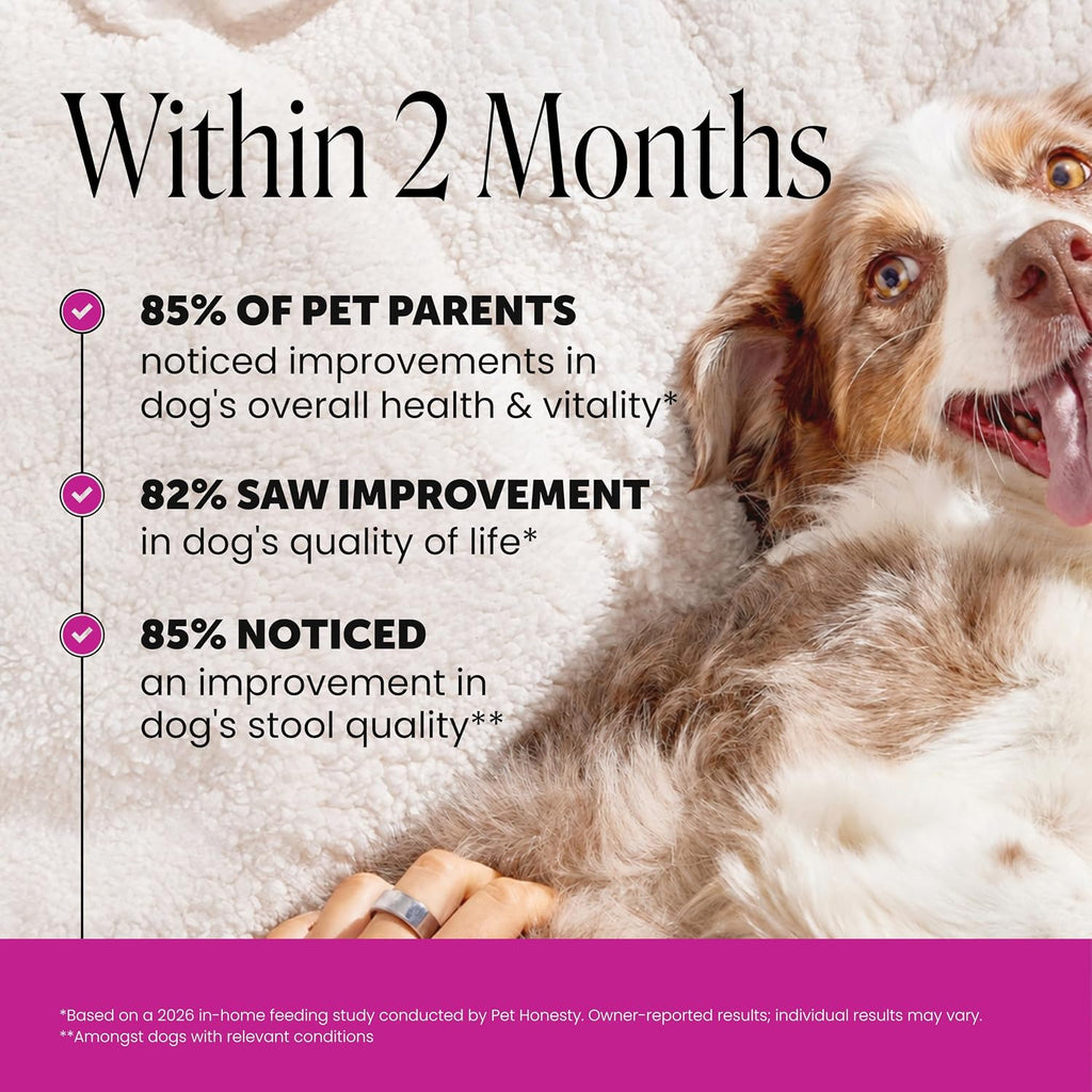 Pet Honesty multivitamin supplement label details