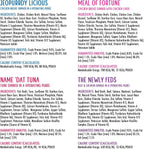 Nutritional information and feeding guidelines printed on back of pouch