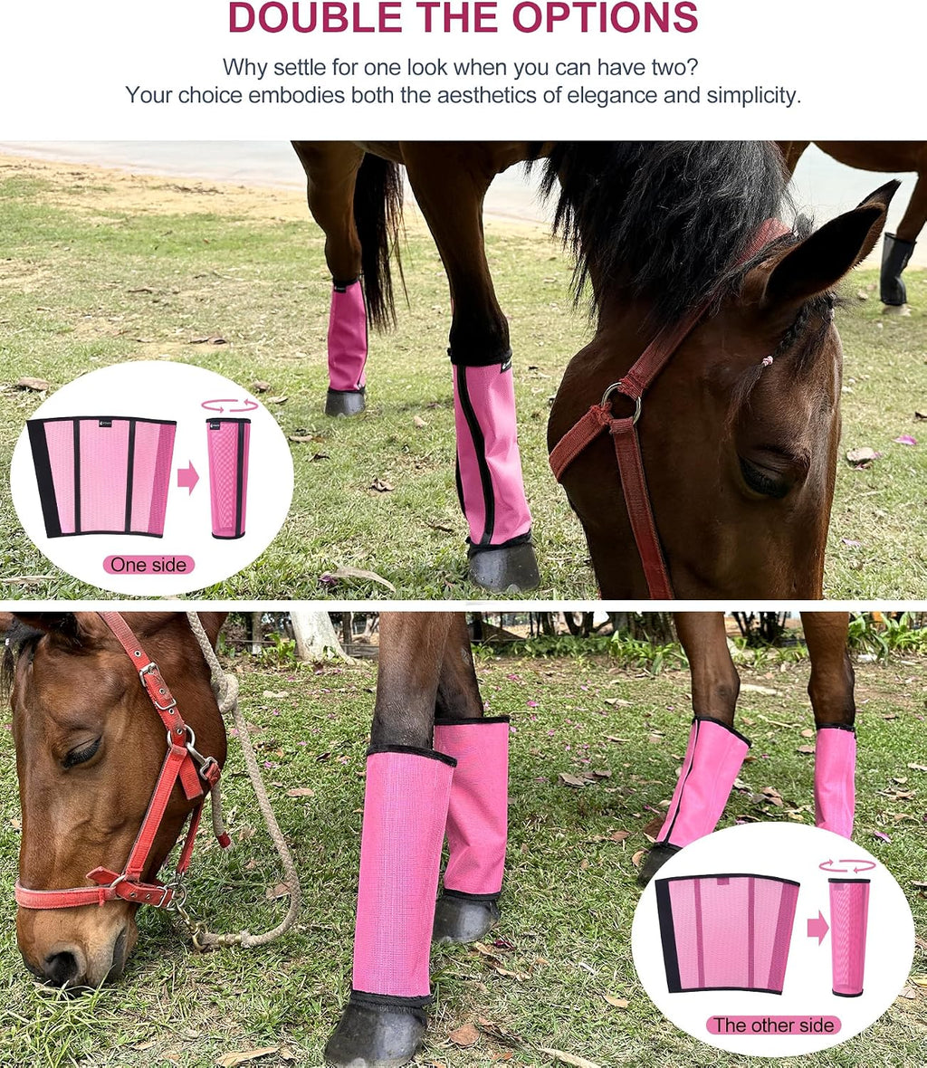 LEAFOREST UV protective turnout boots for donkeys and ponies