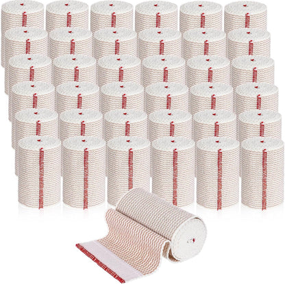 Leifide 36 pack compression bandage wrap front view for sports injury support