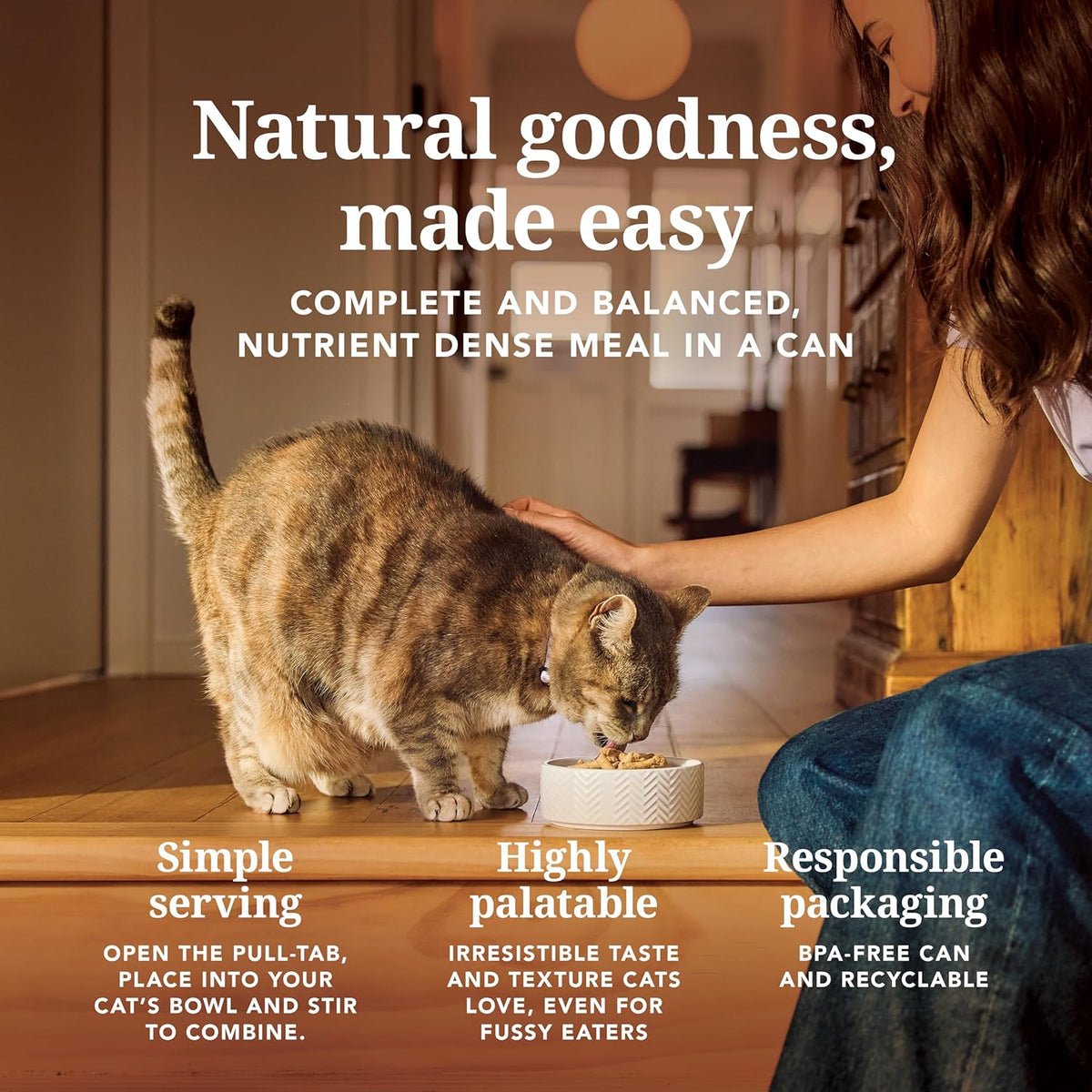 Feline Natural healthy adult and kitten chicken lamb formula