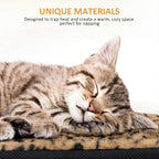PetTemp Non Electric Thermal Mat used by a small dog on a sofa
