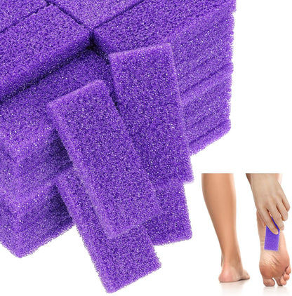 Maryton purple pumice stone for feet front view