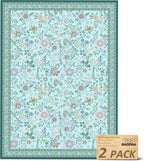 Baodan floral dog mat protecting a living room couch