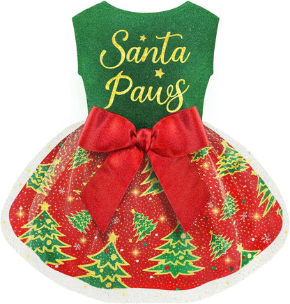 Happy 4th of July Dog Outfit Patriotic Dog Tulle Dress with Red Bowknot Independent Day Dogs Pet Doggie Apparel Clothes for Small Dogs Puppy Cats Girl - Image 15