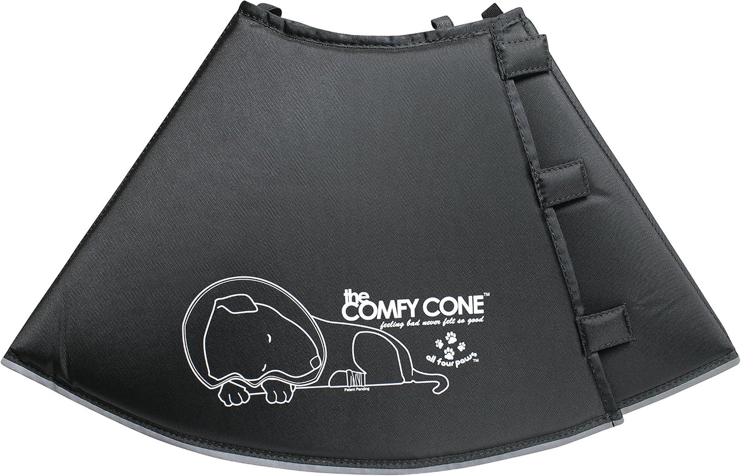 All Four Paws Comfy Cone Pet Cone for Dogs, Cats, Large, Tan - Comfortable Soft Dog Cone Collar Alternative for After Surgery, Wound Care, Spay, Neuter - Dog and Cat Recovery Elizabethan-Collar - Image 11
