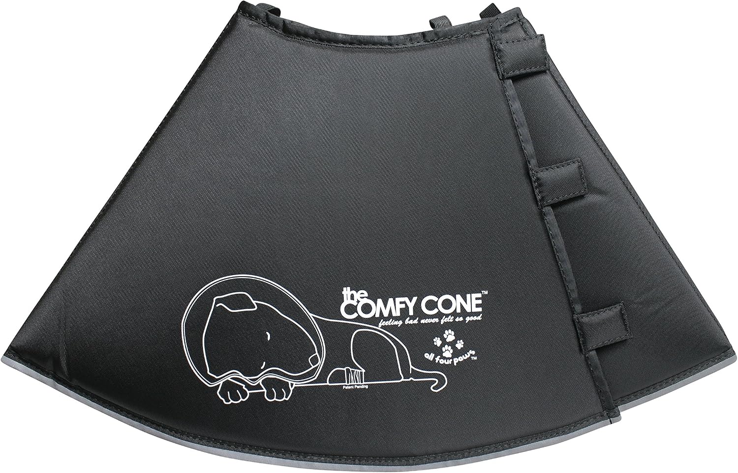 All Four Paws Comfy Cone Pet Cone for Dogs, Cats, Large, Tan - Comfortable Soft Dog Cone Collar Alternative for After Surgery, Wound Care, Spay, Neuter - Dog and Cat Recovery Elizabethan-Collar - Image 11