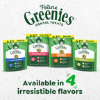 Greenies Cat Treats, Veterinarian-Recommended Adult Natural Dental Cat Treats, Tempting Tuna Flavor, 9.75 oz. Tub - Image 10