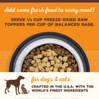 Primal Cupboard Cuts beef recipe freeze dried treats used for pet training rewards