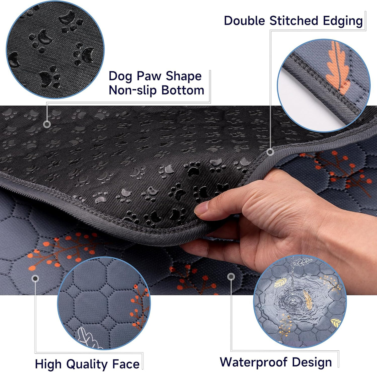 Close up of absorbent texture on Sunheir dog training pads
