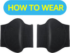 HiRui arch support braces packaging contents showing the left and right foot pair.