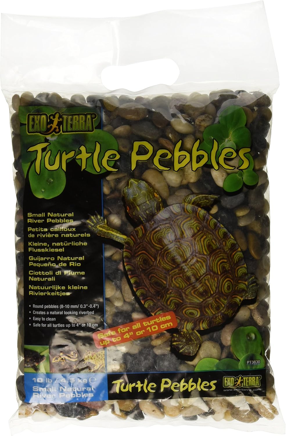 Exo Terra 10 pound pack natural riverbed stones
