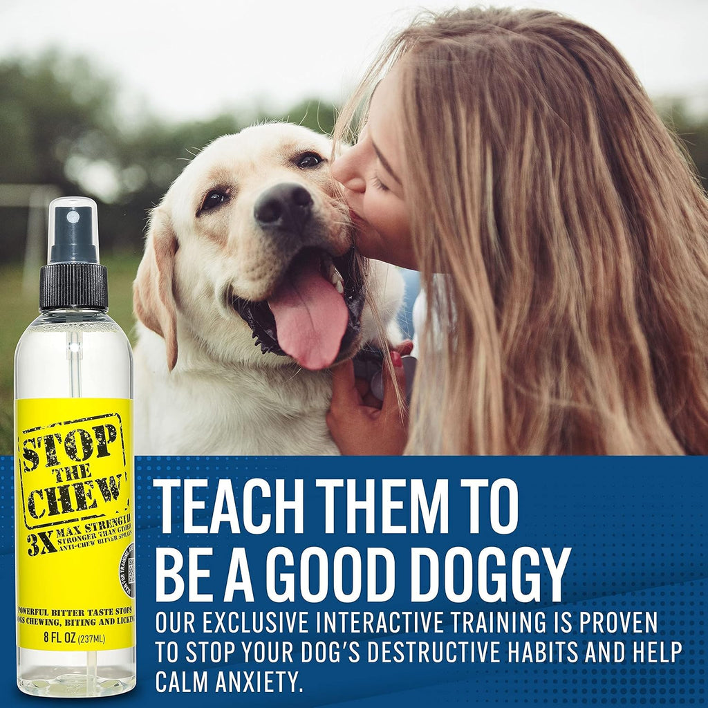 No chew spray for household items and cords